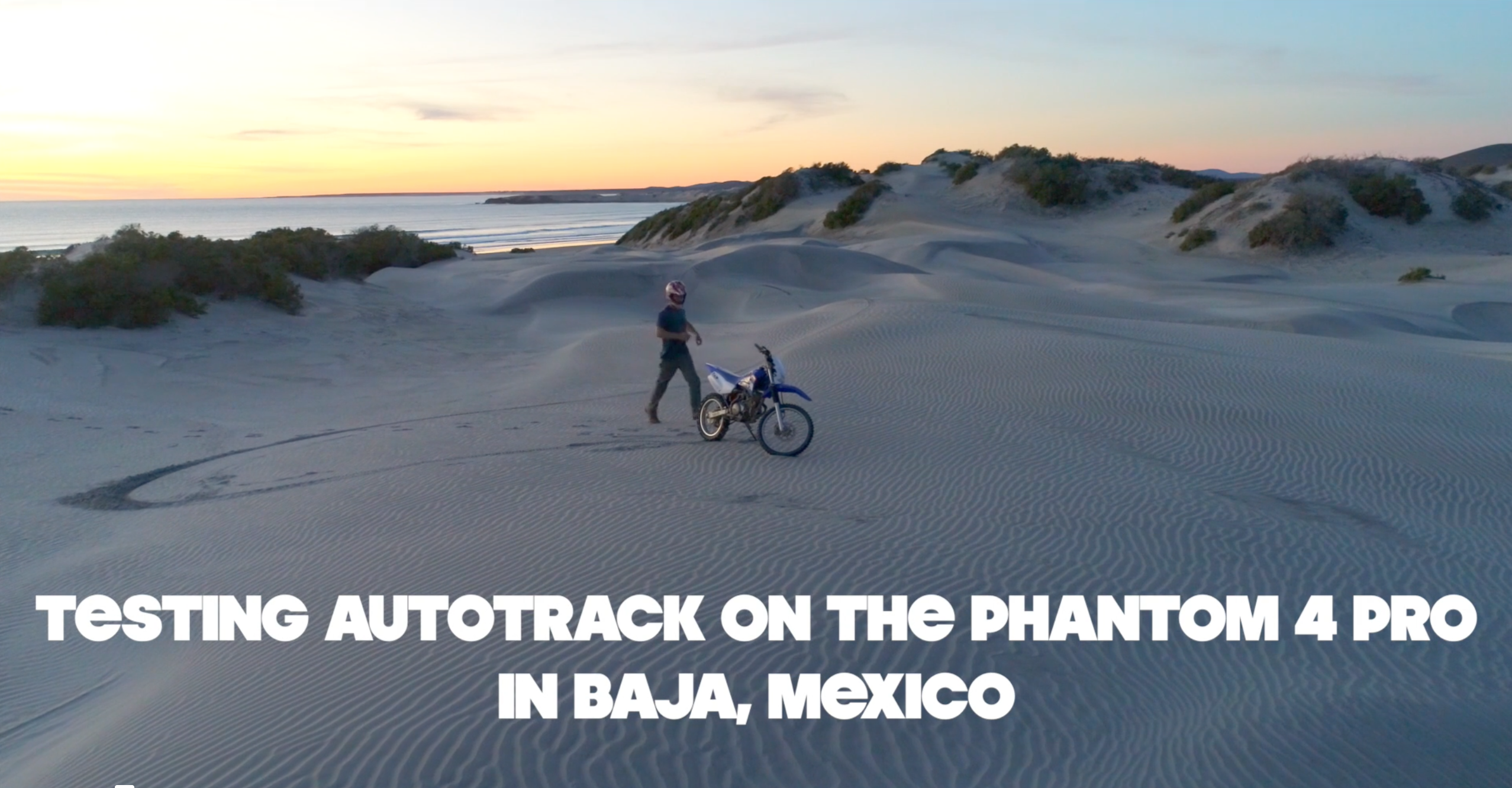 Testing Autotrack on the Phantom 4 Pro